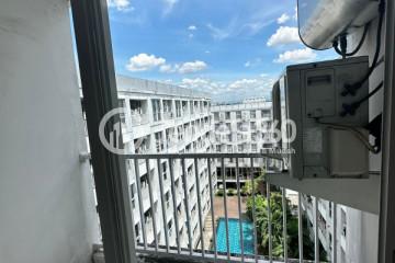 Balcony Low Floor 1BR Apartment with City View at Tamansari Skylounge Apartment