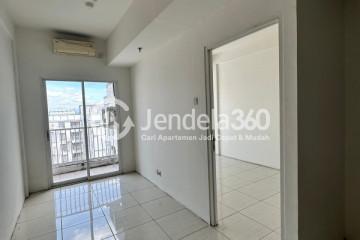 Living Room Low Floor 1BR Apartment with City View at Tamansari Skylounge Apartment