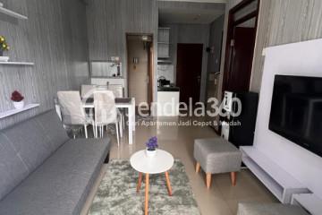 Living Room 2BR Gateway Pasteur Apartment at Tower Topaz A