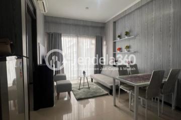 Living Room 2BR Gateway Pasteur Apartment at Tower Topaz A