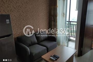 Living Room Low Floor 2BR Apartment with  View at Thamrin District Bekasi