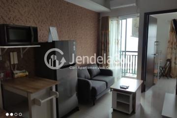 Living Room Low Floor 2BR Apartment with  View at Thamrin District Bekasi