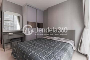 Bedroom Middle Floor Studio Apartment with City View at Brooklyn Alam Sutera Apartment