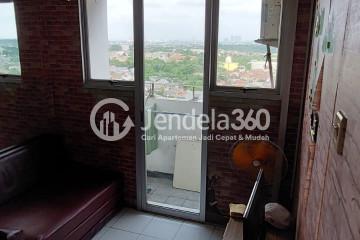 Living Room Well Located 2BR Apartment Middle Floor with City View at Sentra Timur Residence