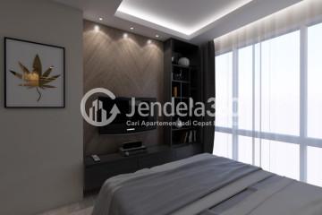 Bedroom 1 Middle Floor 2BR Apartment with  View at The Masterpiece Condominium Epicentrum