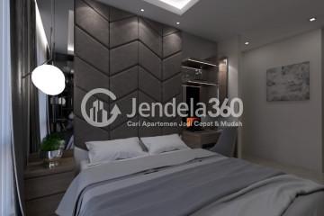 Bedroom 1 Middle Floor 2BR Apartment with  View at The Masterpiece Condominium Epicentrum