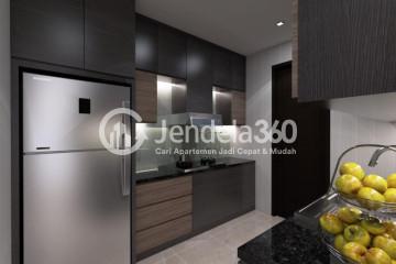 Kitchen Middle Floor 2BR Apartment with  View at The Masterpiece Condominium Epicentrum