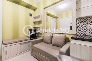 Living Room Green Pramuka City Apartment 2BR Tower Chrysant