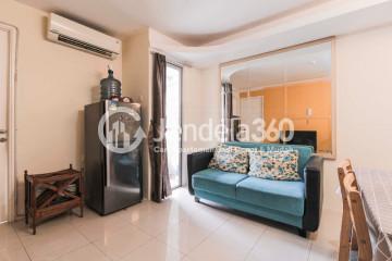 Living Room Lovely 3BR Apartment at Bassura City Apartment Tower Geranium