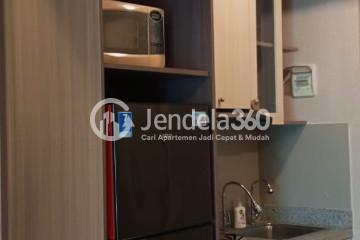 Kitchen Elegant Studio Apartment Low Floor with  View at Grand Kamala Lagoon Apartment