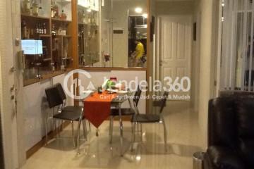 Dining Room 3BR Apartment with City View at Mediterania Boulevard Kemayoran