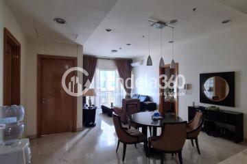 Dining Room Simply Look 2BR Apartment at Senayan Residence Middle Floor