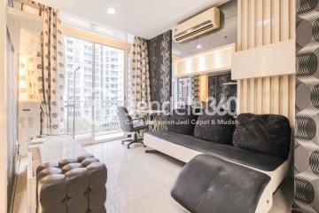 Living Room CBD Pluit Apartment 3BR Fully Furnished