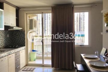 Living Room Royal Mediterania Garden Residence 2BR Fully Furnished