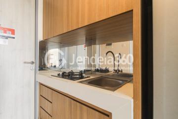 Kitchen Excellent Studio Apartment at Akasa Pure Living Apartment Middle Floor