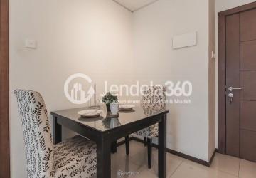 Dining Room Thamrin Residence Apartment 1BR View Pool (Selatan)