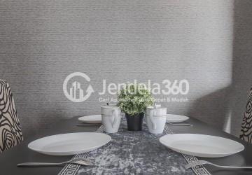 Dining Room Sudirman Park Apartment 2BR View City