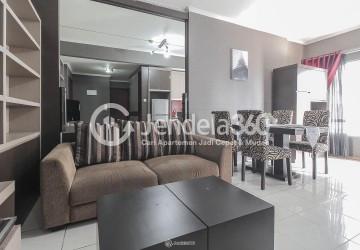 Living Room Sudirman Park Apartment 2BR View City