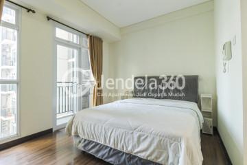 Bedroom Peaceful Studio Apartment at Puri Orchard Apartment Low Floor