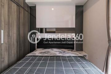 Bedroom Modern Studio Apartment High Floor with pool View at Taman Anggrek Residence