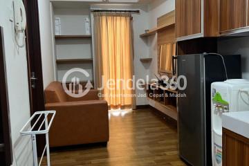 Living Room Best Deal 1BR Apartment at Scientia Residence Summarecon Serpong Middle Floor