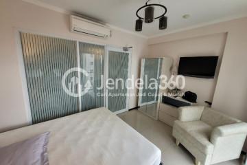 Bedroom Cozy 1BR Apartment Low Floor with  View at Gateway Pasteur Apartment