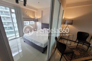 Bedroom Cozy 1BR Apartment Low Floor with  View at Gateway Pasteur Apartment