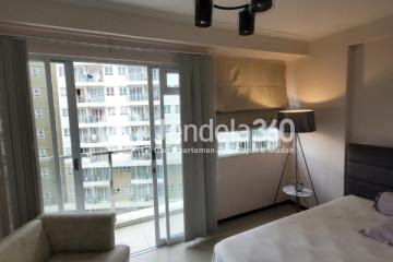 Bedroom Cozy 1BR Apartment Low Floor with  View at Gateway Pasteur Apartment