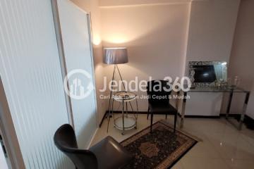 Living Room Cozy 1BR Apartment Low Floor with  View at Gateway Pasteur Apartment