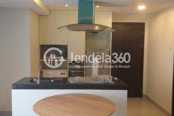 Kitchen Low Floor 1BR Apartment with City View at Orange County Lippo Cikarang