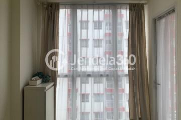 Bedroom Strategic Location Studio Apartment Middle Floor with City View at Taman Melati Margonda Apartment