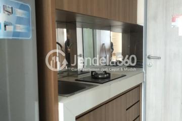 Kitchen Studio Apartment with City View at Akasa Pure Living Apartment