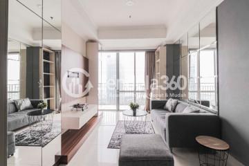 Living Room Kuningan City (Denpasar Residence) 2BR Tower Kintamani