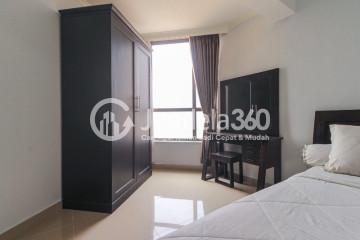 Bedroom 1 High Floor 2BR Apartment with City View at Taman Rasuna Apartment