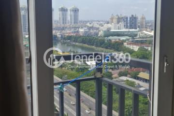 Balcony Best Deal 1BR Apartment at Sunter Park View Apartment High Floor