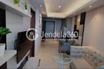 Living Room Excellent 2BR Apartment Low Floor with  View at Borneo Bay City Apartment