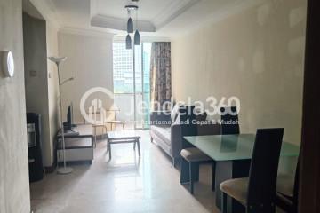 Dining Room Low Floor 1BR Apartment with City View at Puri Imperium Apartment