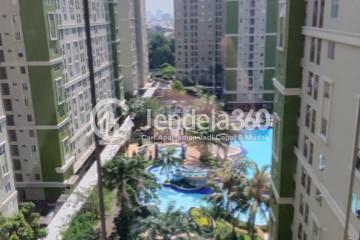 Balcony Strategic Location 1BR Apartment Middle Floor with  View at Kalibata City Green Palace