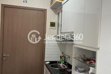 Kitchen Affordable Studio Apartment at Podomoro Golf View Apartment Low Floor