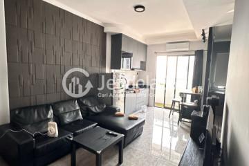 Living Room 2BR Apartment with  View at Mediterania Garden Residence 2