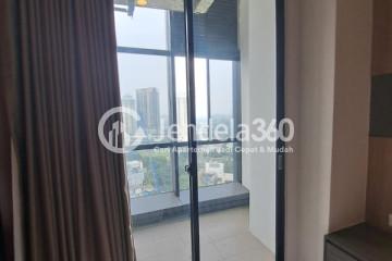 Bedroom Best Deal 1BR Apartment Middle Floor with City View at Sudirman Suites Jakarta