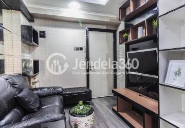 Living Room Green Pramuka City Apartment 1BR Tower Chrysant