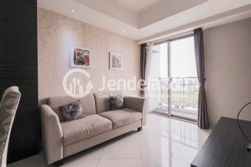 Living Room The Mansion Kemayoran Jasmine 2BR Fully Furnished