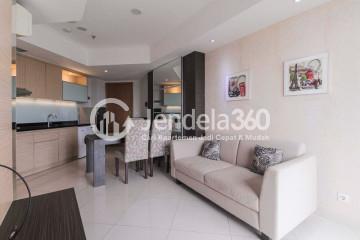 Living Room The Mansion Kemayoran Jasmine 2BR Fully Furnished