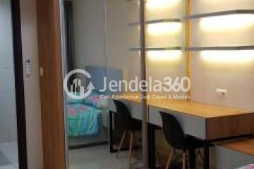 Bedroom Affordable 1BR Apartment Low Floor with City View at Nine Residence