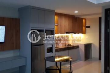 Kitchen Affordable 1BR Apartment Low Floor with City View at Nine Residence