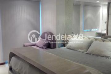 Bedroom Homey Studio Apartment at Royal Mediterania Garden Residence Low Floor