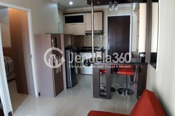 Kitchen Restful 2BR Apartment at Mutiara Bekasi Apartment Low Floor