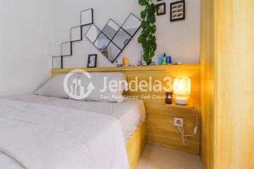 Bedroom Simply Look Studio Apartment High Floor with City View at Serpong Garden Apartment