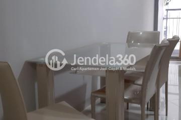 Dining Room Middle Floor 2BR Apartment with Pool and golf field View at The Mansion Kemayoran Jasmine